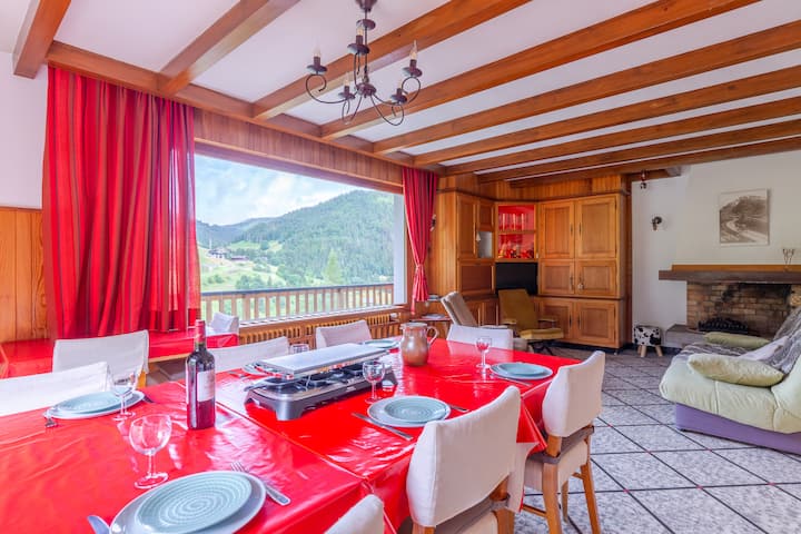 Appartement Avec Vue Et Balcon Près Des Pistes. - La Clusaz