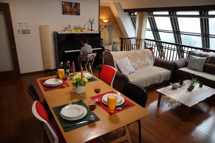 羽田空港39分成田空港50分浅草上野秋葉原田原町駅3分豪華な丸貸切4寝室6Dベット1和室4WC2風呂 gallery image 2