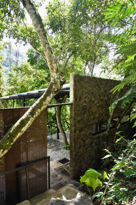 OASIS - Cabaña Pangea + Jacuzzi + Breakfast + Wifi