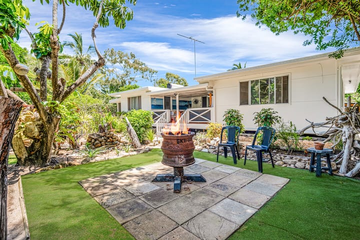The Shell House private beachfront accommodation