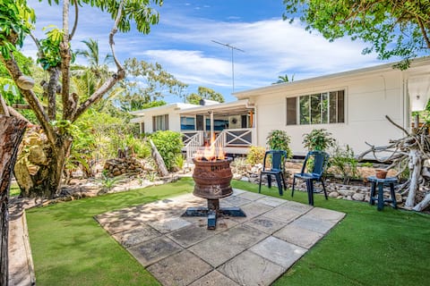 The Shell House private beachfront accommodation