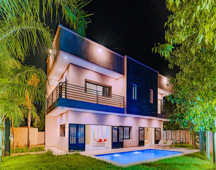 Escapade De Rêve - Villa Avec Piscine Privatisée - Ourika