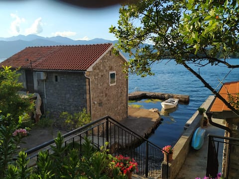 Stone house by the Sea