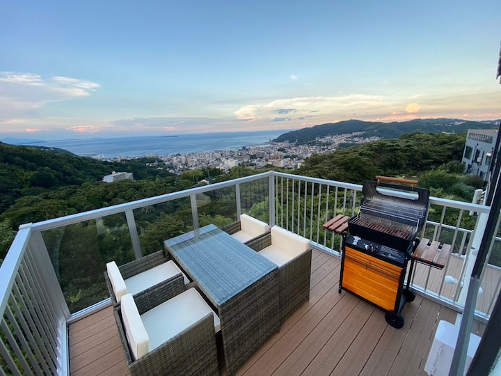 "伊東の隠れ家 りとりいと"　絶景と温泉を楽しむ宿　（小型犬２匹まで可・連泊割） - Itō