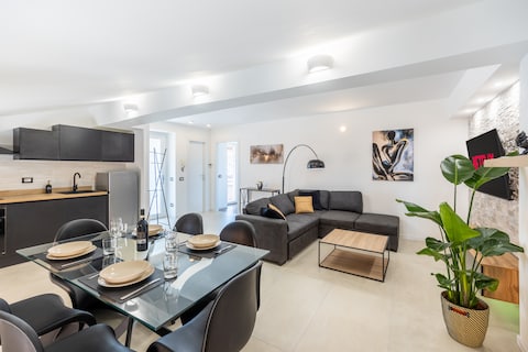[Luxury and Design] Apartment 6 min Orio al Serio