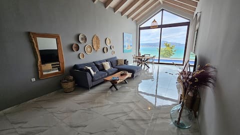 Successful Airbnb property: Fiorella Sea View Pool Villa, Kalyves, Chania in Δήμος Αποκορώνου
