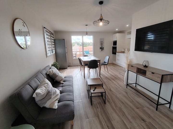 Spacieux Logement 1 Chambre Et Terrasse - Notre-Dame-de-Monts
