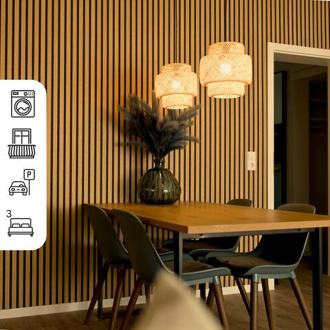 Zen Apartment | 2 bedrooms | balcony | kitchen