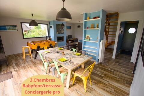 Evasion between Sea and Countryside with Babyfoot!