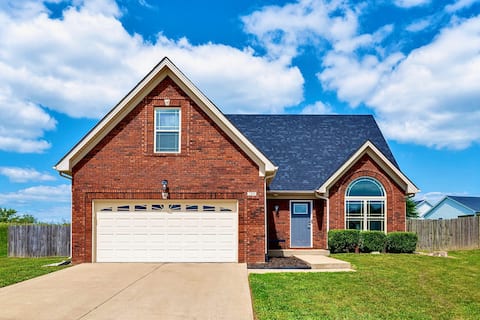 Bourbon Trail*4BR*Dog Friendly*6beds (3king)*Patio