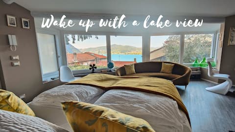 Dana Lakescape Apartment + garden in Blevio