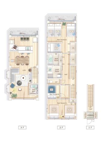 【渋谷区】笹塚駅徒歩2分/126㎡/新宿駅まで1駅4分/2シャワー gallery image 5