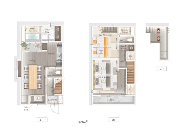 Asakusa Ninja House| 70m2 |5-min to Tokyo Skytree! gallery image 2