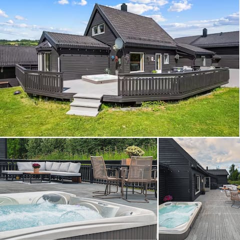 NEW! House w/jacuzzi 15 min from Trondheim!