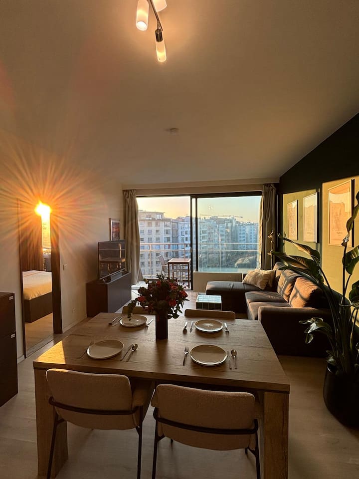 Central Apartment With City Park View And Terrace - Zwijndrecht