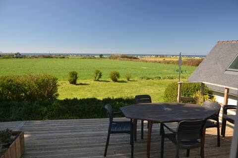 Sea view house in the Land of Surf, Audierne Bay
