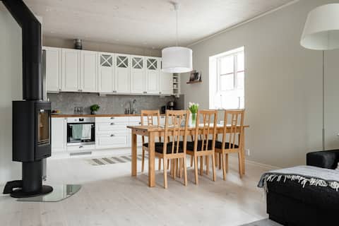 Modern semi-detached house in Klintehamn, 4 bedrooms, 2 bathrooms