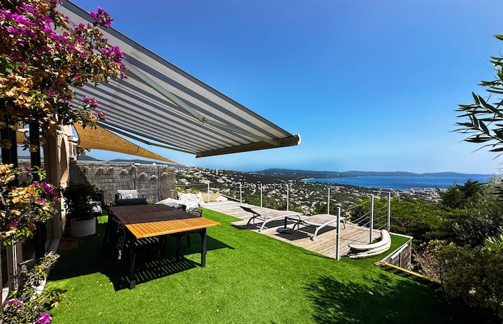 La Terrasse De Marie, Superbe Vue Terrasse Piscine - La Mole