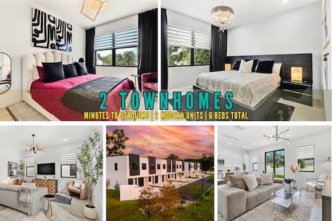 Summer Deals on 2 Adjacent Townhomes