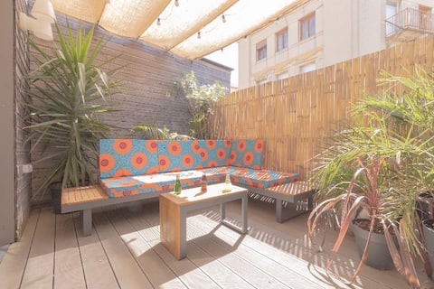 AfroBoHome, Ambiance cocooning, clim, garage