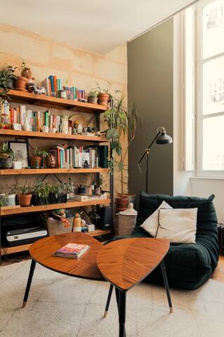 Chez Bloom – appartement bordelais avec parking