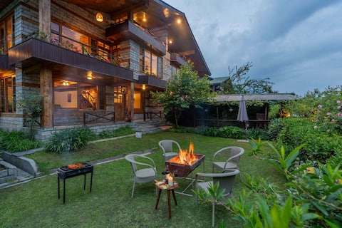 3BR Shambala@Himalayan Retreat W/Bonfire @Manali