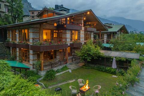 Lux 3BR Shambala@Himalayan Retreat -Bonfire@Manali