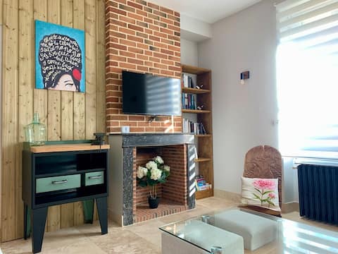 Nice renovation with garden near city center