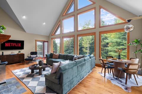 Ski Chalet|Star Dome|View|Sauna|Firepit|HotTub