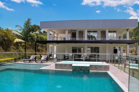 Private property with no sound restrictions