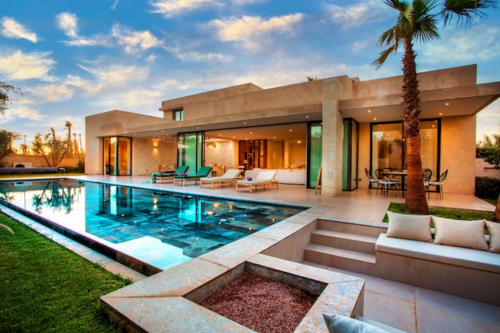 Superbe Villa D'architecte. Piscine Chauffée. - Marrakech