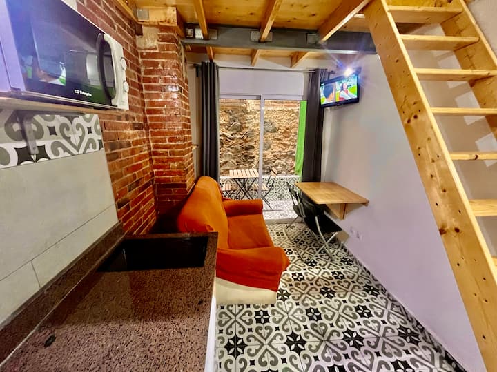 Gran Apartamento Duplex Con Terraza!2el Metro - Barcellona