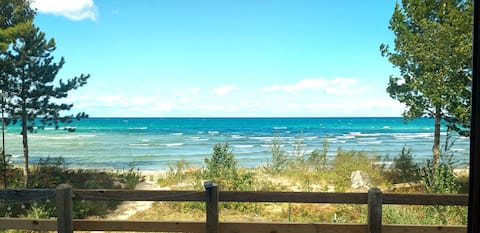 Private Beachfront Home on 2 Acres of Sandy Huron