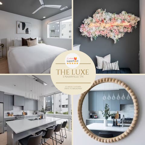 NEW! Modern Luxe – Minutes to DT NASH