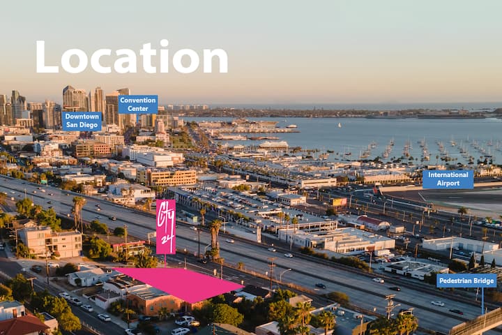 Sleeps 8 | Parking, Bay Views, Rooftop, Priv Patio - San Diego, CA