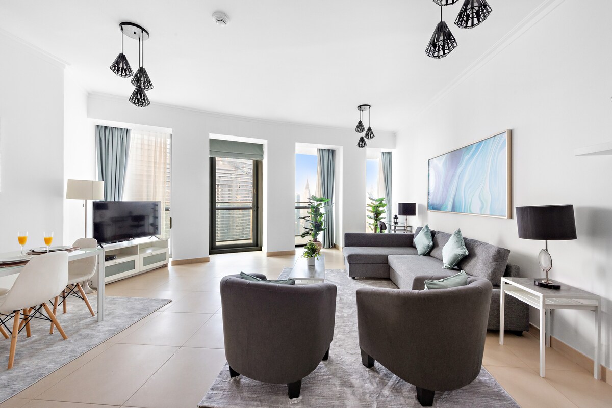 2 Bedroom Furnished Apartment with Skyline View | Burj Vista · II 2