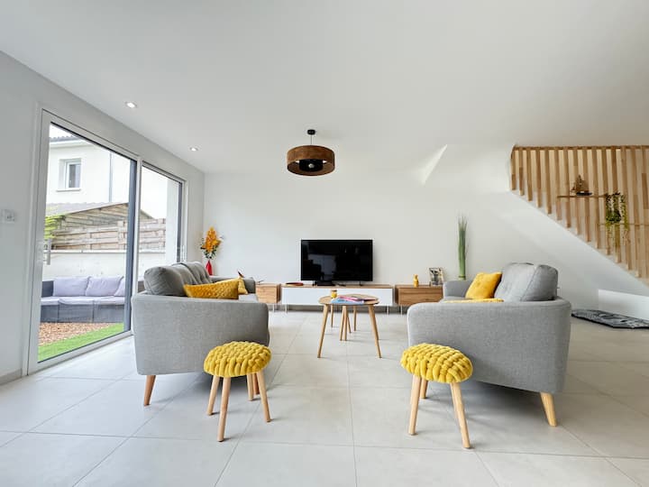 Maison 8 Couchages Parking Extérieur,climatisation - Cournon-d'Auvergne