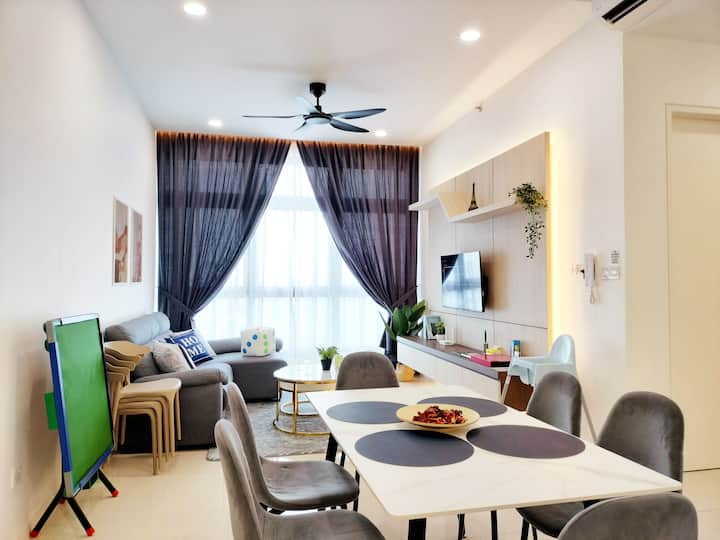Paradigm Residence 3br Level29 Skylinestay 6-10pax - Skudai