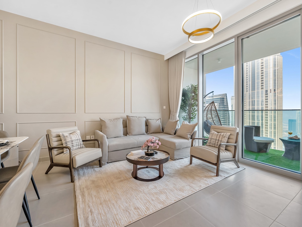 Popular Airbnb listing: New | 57 floor | Burj Khalifa Panorama | 4 rooms in Burj Khalifa