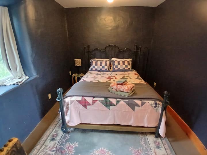 Bedroom #1 is on the main floor. All the other bedrooms are upstairs.