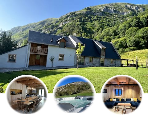 Mountain cottage - La Bergerie de Trassouet - Jacuzzi