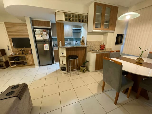Entire home with 2 bedrooms in Porto Alegre - Apartamento Térreo 2D Guarujá POA