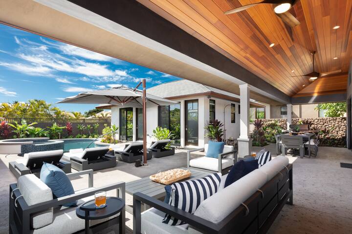 Luxury Nohea home w Pool, Spa & 2 BR Ohana! gallery image 2