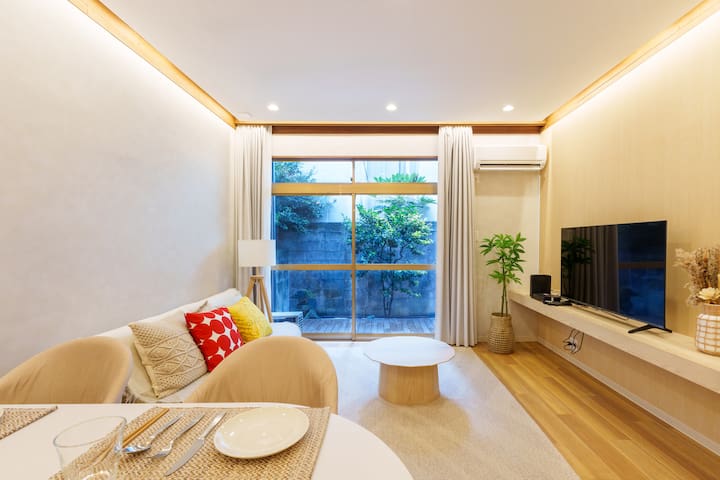 【楽逸グループ】高田馬場駅徒歩９分/3線路使える/新宿至近/３ベットルーム/家族・グループ向き