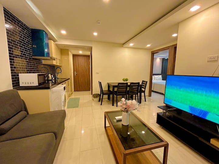 10#apartment 2bed 2bath  Pool View 两卧轻奢泳池公寓 - Pattaya City