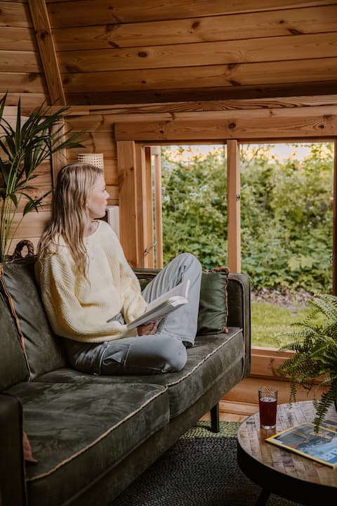 Top Airbnb: Finse Kota met Private Barrelsauna in Noord Holland