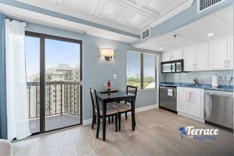 Popular Airbnb listing: Exclusive Studio w/Private Terrace, Kitchenette in Florida Center