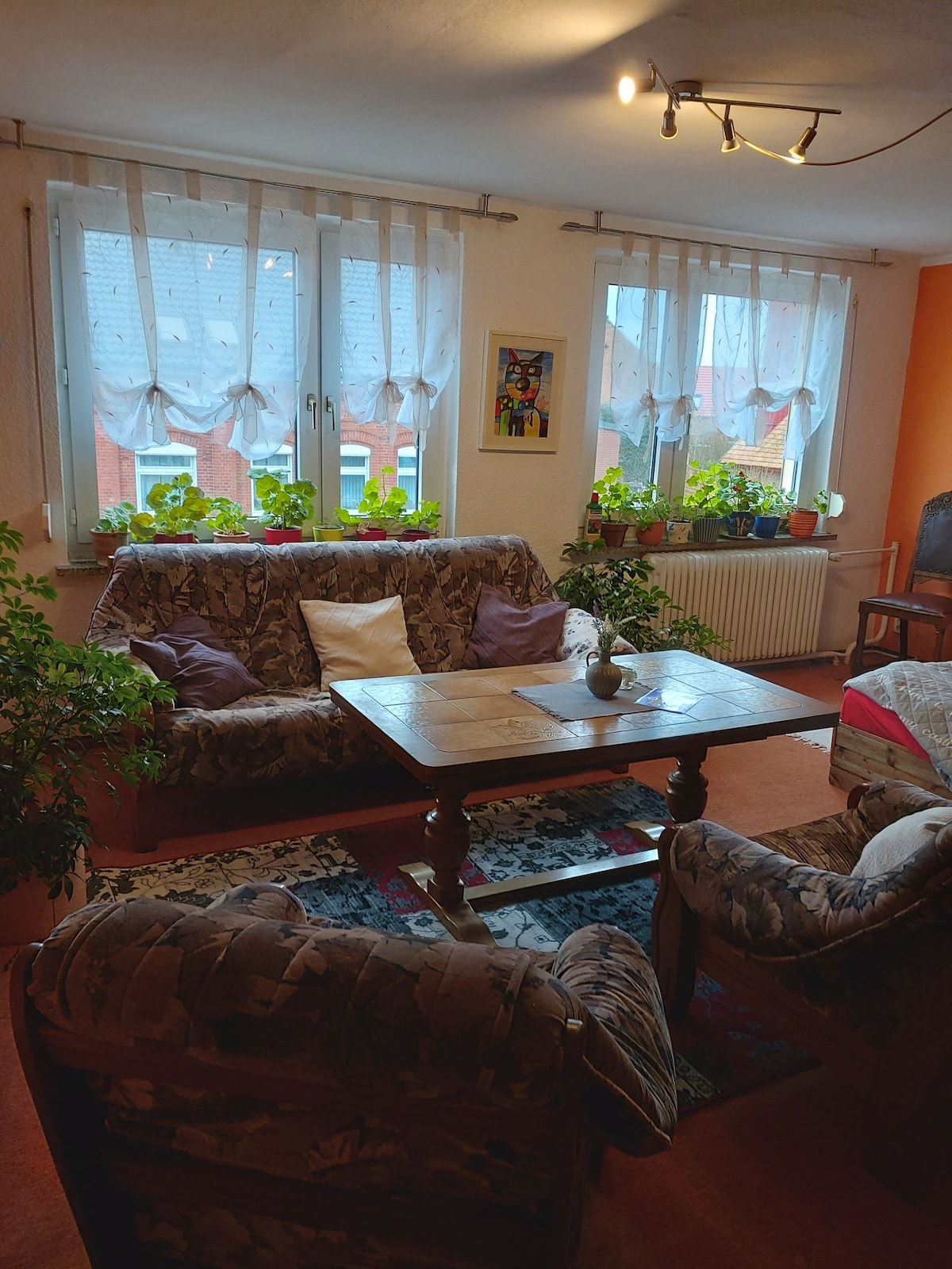 Krehër. Apartament me dhomë ndenjjeje 1