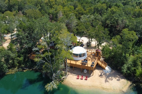 Fairy Domes | Lakefront Beach | Sauna & Mini Golf