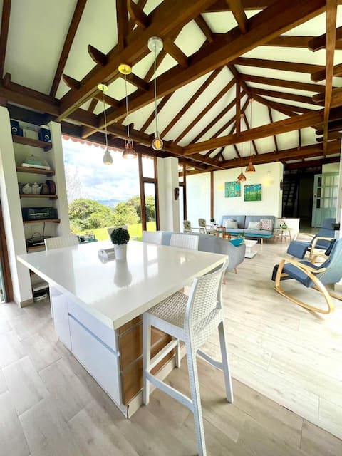 Natural Refuge in Tomine with a View of the Dam